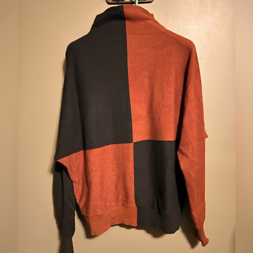 Tahari Color Block Fall Sweater - image 2